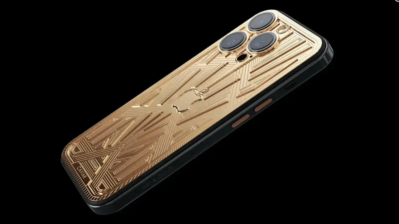 Gold iPhone 16 Pro