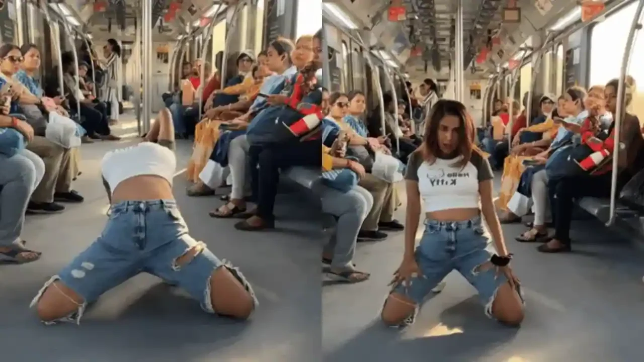 Delhi Metro Viral Video