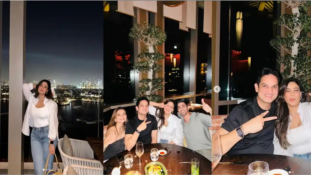 Shweta Tiwari celebrated her 44th birthday with friends in Dubai