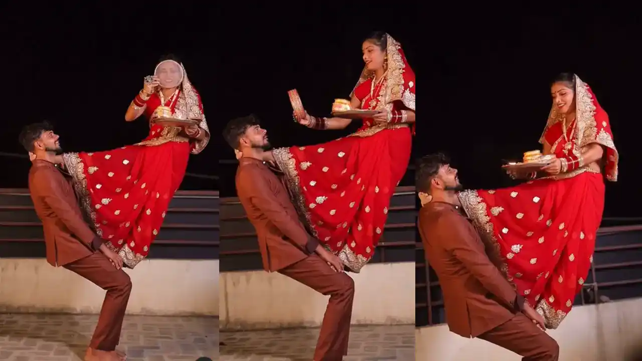 Karwachauth Viral Video